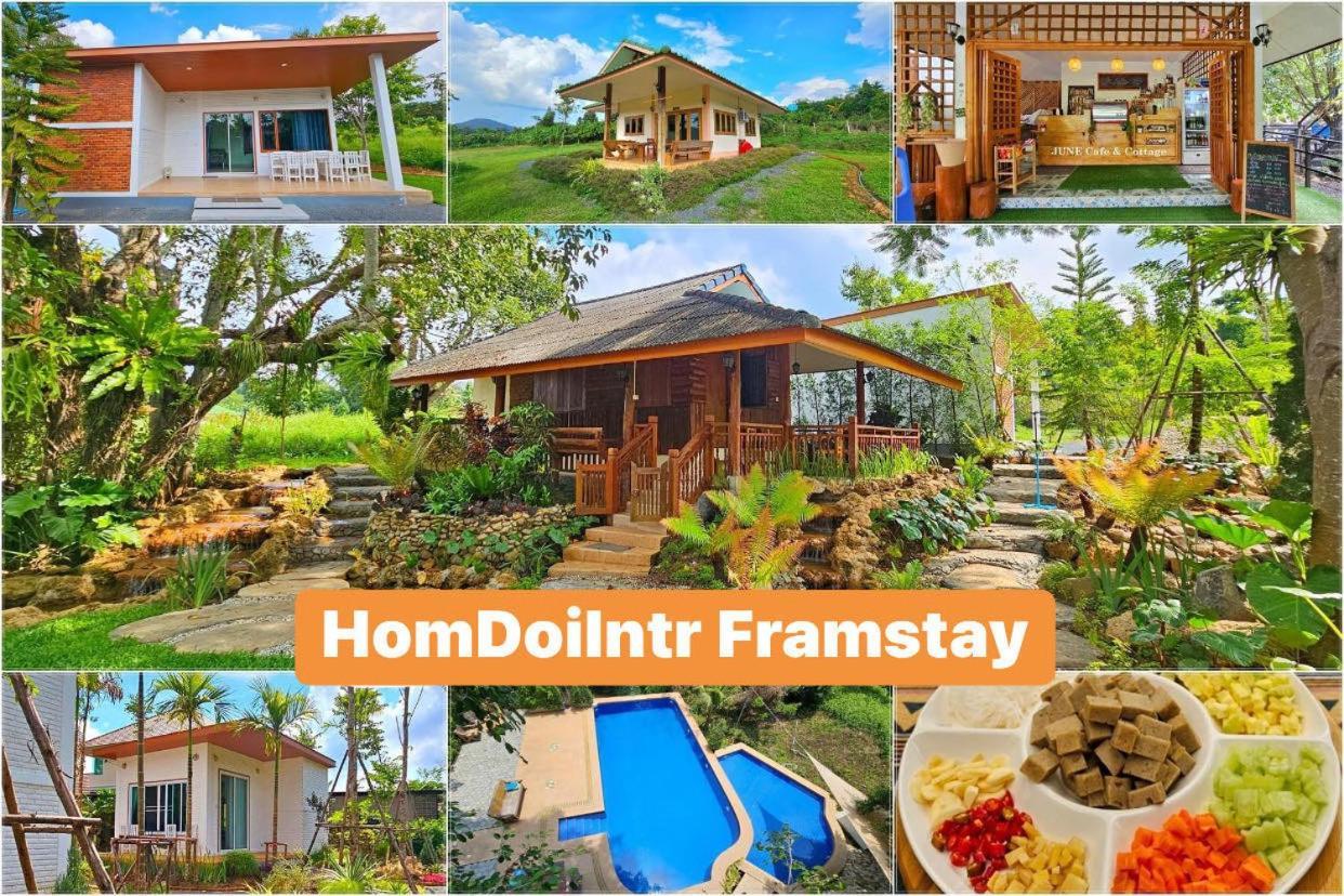 Homdoiintr Farmstay ฮ่อมดอยอินทร์ ฟาร์มสเตย์ Ban Huai Kaeo ภายนอก รูปภาพ